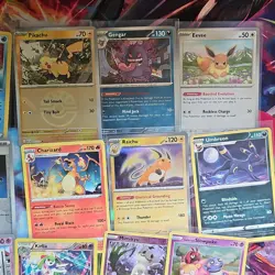 Pokemon TCG lot Assorted 20 cards Promo, Stamp Holo Gengar, Pikachu Charizard - Image 3