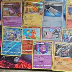 Pokemon TCG lot Assorted 20 cards Promo, Stamp Holo Gengar, Pikachu Charizard - Image 5