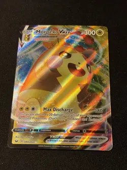 Morpeko VMAX 080/202 Sword & Shield Base Set Holo Pokemon TCG Card NM - Image 2