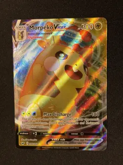 Morpeko VMAX 080/202 Sword & Shield Base Set Holo Pokemon TCG Card NM - Image 3