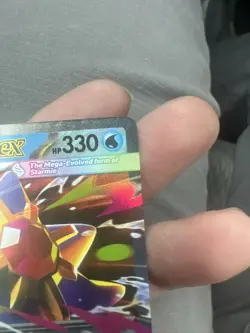 Pokemon Mega Starmie EX 021/088 Near Mint Holo Full Art 330 HP TCG - Image 3