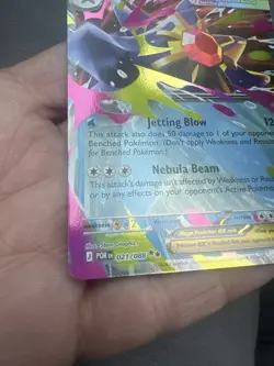 Pokemon Mega Starmie EX 021/088 Near Mint Holo Full Art 330 HP TCG - Image 5