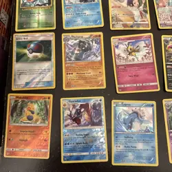 Pokemon 50 Card Bulk Lot LP-MP Mostly Rares & Holos Reverse Foils IR Pikachu TCG - Image 5