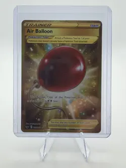 Pokemon Air Balloon Secret Rare 213/202 Sword And Shield Base Set - Image 3