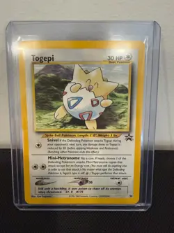 Pokemon Togepi 30/53 WOTC Black Star Promo Regular NM/MINT - Image 1