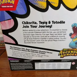 Pokemon TCG Mega Evolution Ascended Heroes First Partners Deluxe Pin Collection - Image 4