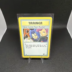 Pokemon TCG Here Comes Team Rocket! Team Rocket 15/82 Holo Rare 2000 Card - Image 1