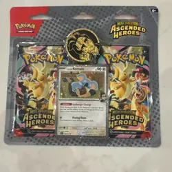 Pokemon TCG Ascended Heroes 2-Pack Blister Bundle Larry Sealed New Lot of 4 - Image 2