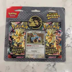 Pokemon TCG Ascended Heroes 2-Pack Blister Bundle Larry Sealed New Lot of 4 - Image 4