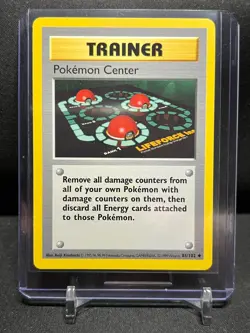 Pokemon Center 85/102 Pokemon 1999 Shadowless Base Set LP - Image 1