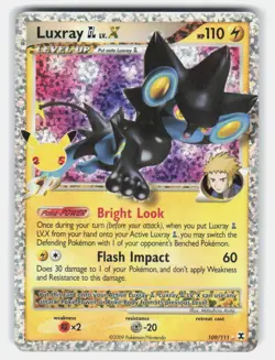LUXRAY GL LV.X 109/111 CELEBRATIONS: CLASSIC COLLECTION POKEMON NM - Image 1