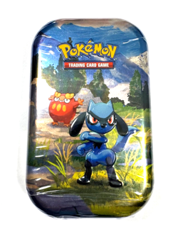Pokemon Ascended Heroes Mini Tin Riolu & Darumaka Mega Evolution TCG Sealed New - Image 1
