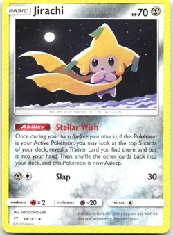 Jirachi 99/181 Rare Deck Exclusives Pokemon Near Mint - Image 1