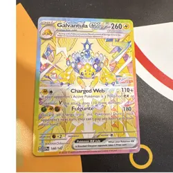 Pokemon TCG Galvantula EX 168/142 Stellar Crown Special Illustration Rare Holo … - Image 1