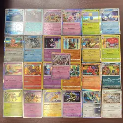 Pokemon Cards Lot 25 Holo Rare Bundle NM Mixed No Duplicates No Energy - Image 1