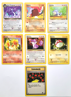 Team Rocket 7 card Lot/set Uncommon/Common Dragonair Dratini ++ Pokemon NM/Mint - Image 1
