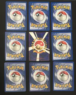 Pokemon Vintage WOTC Lot (9 Cards) Team Rocket Dark Dragonair Jolteon MP/LP - Image 2