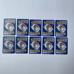 Team Rocket Lot - Dark Weezing Rare + 9 C/UC LP + Bonus Pokemon TCG Vintage - Image 3