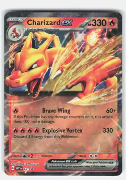 CHARIZARD EX 161 HOLO PROMO SCARLET & VIOLET PROMO POKEMON NEAR MINT - Image 1