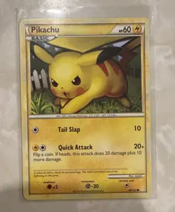 Pikachu 57/108 Power Keepers + Pikachu 78/123 HeartGold & SoulSilver Pokemon NM - Image 3