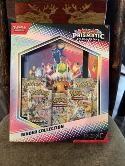 Pokemon Scarlet & Violet - Prismatic Evolutions Binder Collection SEALED - Image 1