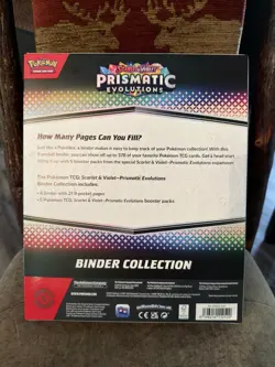 Pokemon Scarlet & Violet - Prismatic Evolutions Binder Collection SEALED - Image 2