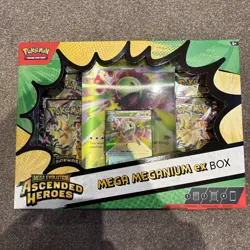 Pokemon TCG Ascended Heroes Mega Meganium Ex Box - Image 1