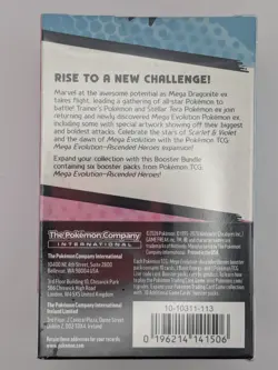 Ascended Heroes Booster Bundle Box SEALED Pokemon Mega Evolution 6 Packs - Image 2