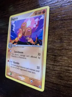 Pokemon TCG Dugtrio EX FireRed & LeafGreen 22 Regular Rare Nm - Image 2