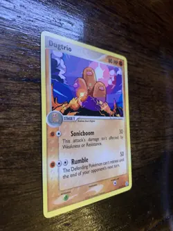 Pokemon TCG Dugtrio EX FireRed & LeafGreen 22 Regular Rare Nm - Image 3