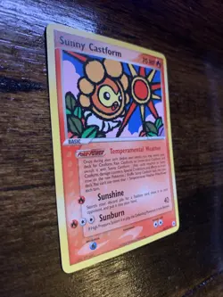 Pokemon TCG Sunny Castform EX Hidden Legends 26/101 Regular Rare NM - Image 3