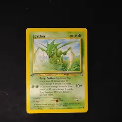 Pokemon TCG Scyther Neo Discovery 46/75 1st Edition LP+ - Image 1
