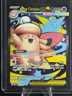 Pokemon Mega Clefable ex Ultra Rare Perfect Order 103/088 - Image 1
