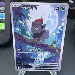 Zorua 142/086 Pokemon SV White Flare Illustration Rare Mint/Near Mint - Image 1