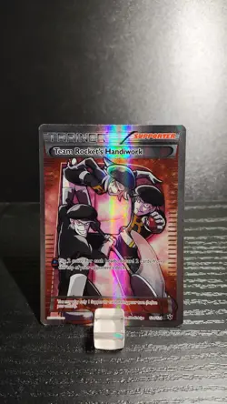 Team Rocket's Handiwork - full art - Fates Collide 124/124 - HvPly- Pokemon Card - Image 1