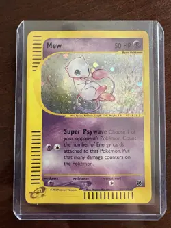 Mew - 19/165 Holo - Pokemon Expedition Base Set - Image 1
