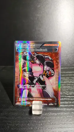 Team Rocket's Handiwork - full art - Fates Collide 124/124 - Exce - Pokemon Card - Image 1