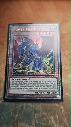 BLZD-EN002 Power Vice Dragon Starlight Rare 1st Edition YuGiOh Preorder - Image 1