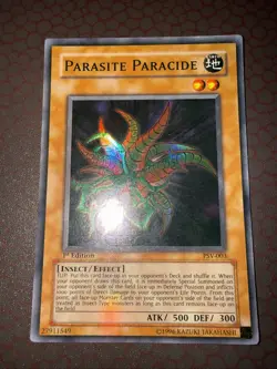 Yu-Gi-Oh! Parasite Paracide -PSV-003- Super Rare - 1st Edition LP! - Image 1