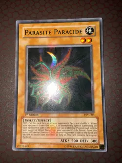 Yu-Gi-Oh! Parasite Paracide -PSV-003- Super Rare - 1st Edition LP! - Image 2