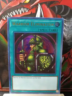 Warrior Elimination - LCKC-EN099 - Ultra Rare - Unlimited Edition LP - Image 1