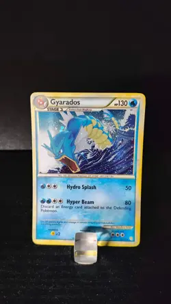 Gyarados - holo - HeartGold SoulSilver 4/123 - Excellent - Pokemon Card - Image 1