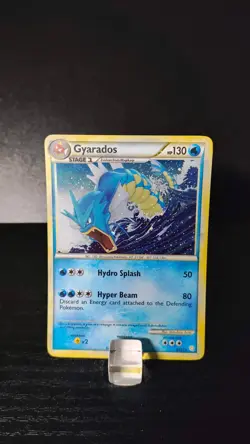 Gyarados - holo - HeartGold SoulSilver 4/123 - Excellent - Pokemon Card - Image 2