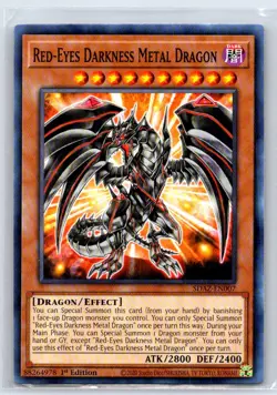 Red-Eyes Darkness Metal Dragon Common Hidden Arsenal: Chapter 1 HAC1-EN017 LP - Image 1
