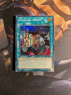 Yu-Gi-Oh! Mistaken Arrest OP29-EN009 Super Rare LP/NM - Image 1