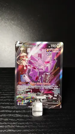 Genesect V - alt full art - Fusion Strike 255/264 - Near Mint - Pokemon Card - Image 2