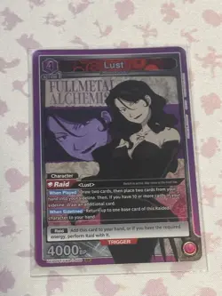 Union Arena TCG Lust SR UE09BT/FMA-1-090 Fullmetal Alchemist - Image 1