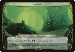 Llanowar Planechase 2009 NM Common MAGIC THE GATHERING MTG CARD ABUGames - Image 1