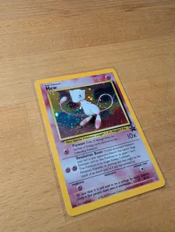 Pokemon Mew Wizards Black Star Promo Holo Card #151 Basic 50 HP 1999 English - Image 3