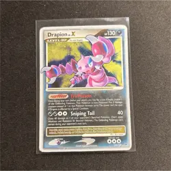 Nintendo Pokemon Drapion LV.X Rare Holo Level Up Card 123/127 2009 English - Image 1